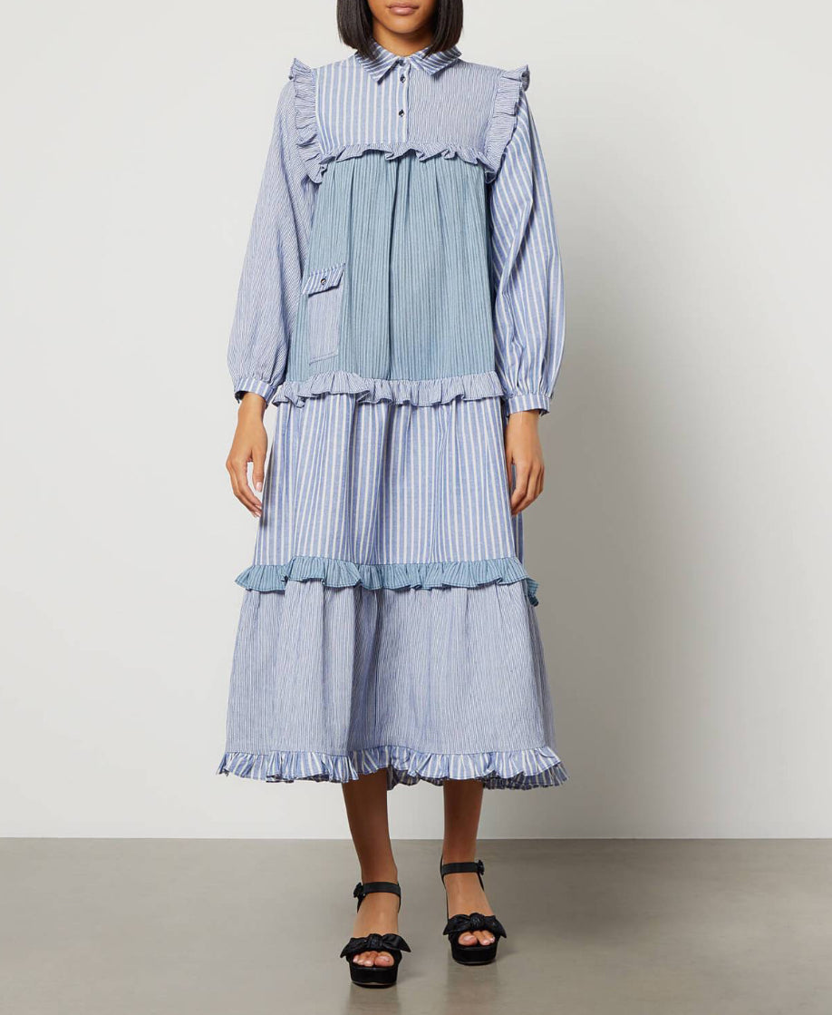 Load image into Gallery viewer, Stella Nova Striped Cotton Dress
