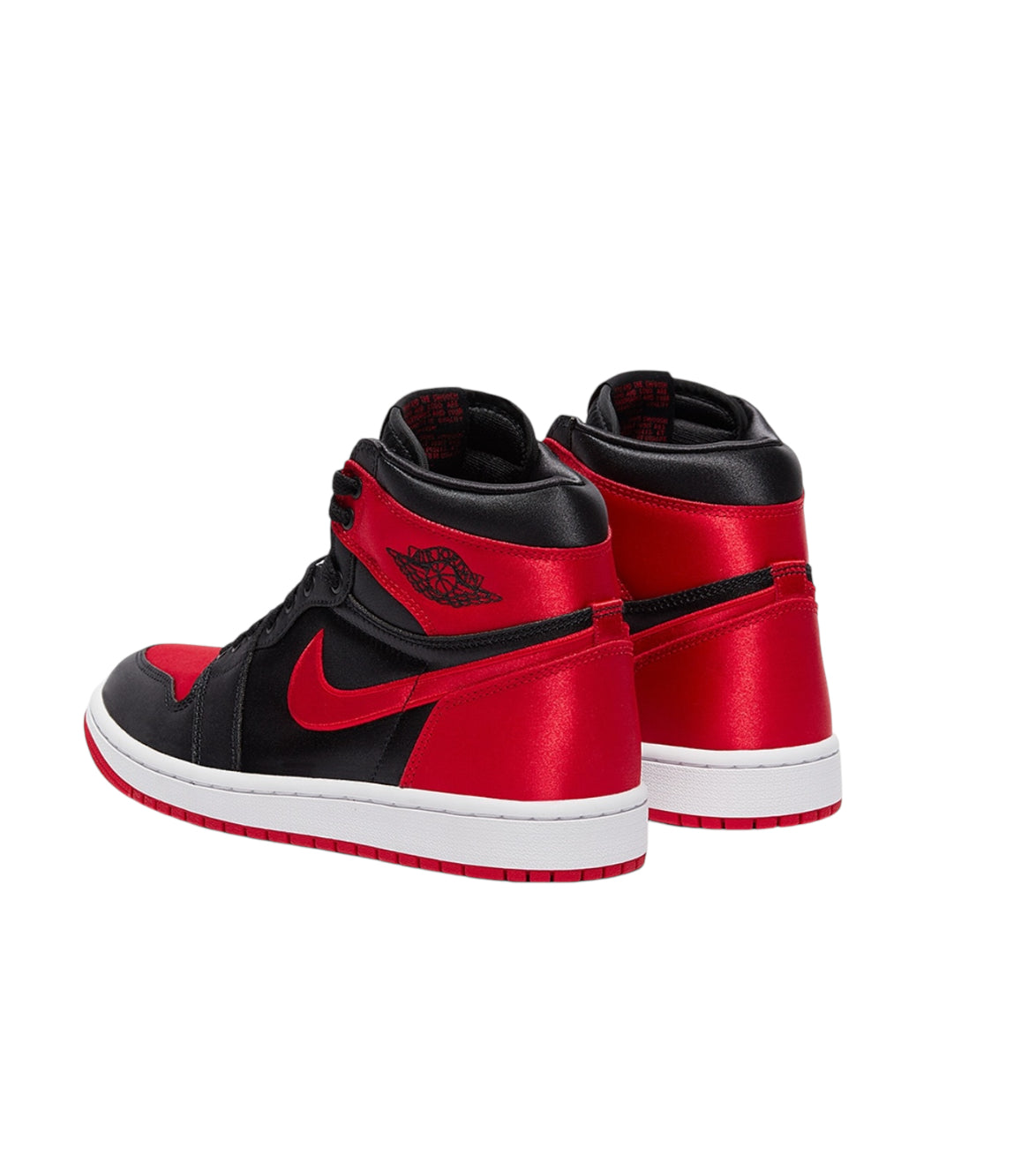 Nike Air Jordan Red Satin Hi Tops - new