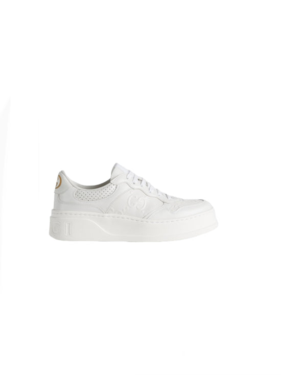 Load image into Gallery viewer, Gucci White Logo Trainers
