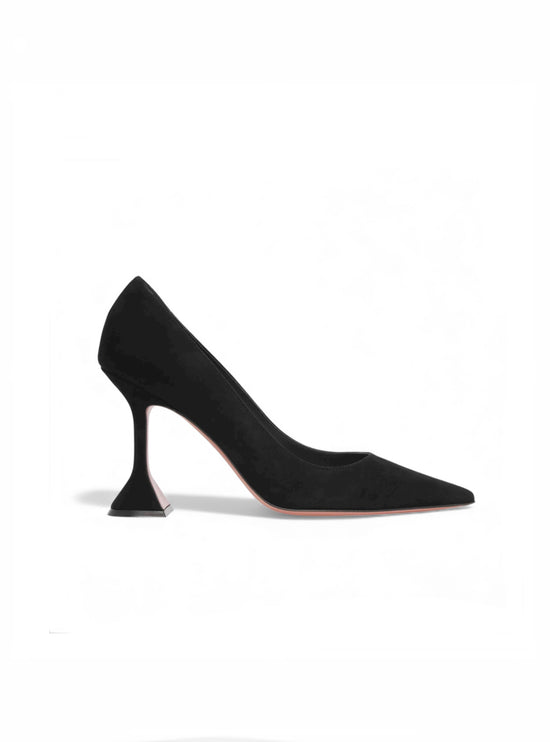 Amina Muaddi Ami 95 Suede Pumps