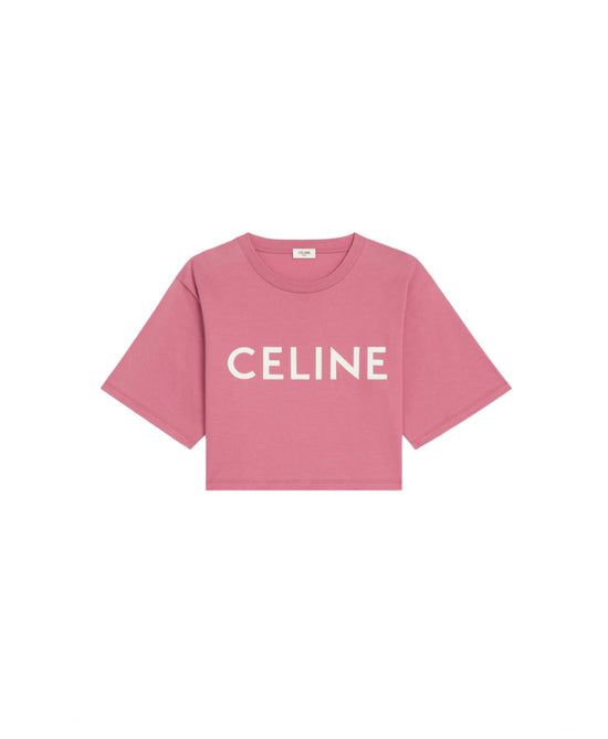 Celine Cropped T Shirt