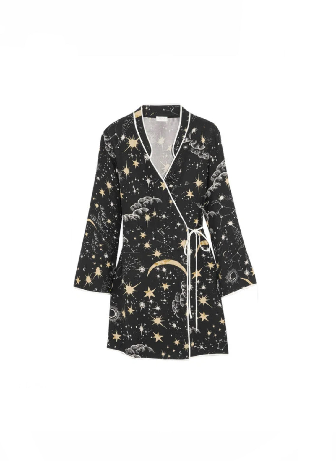 Rixo Starry Night Wrap Dress