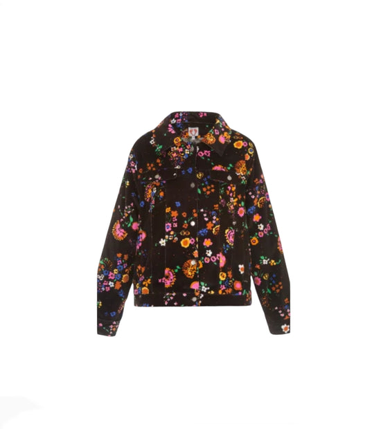 Shrimps Velvet Floral Jacket