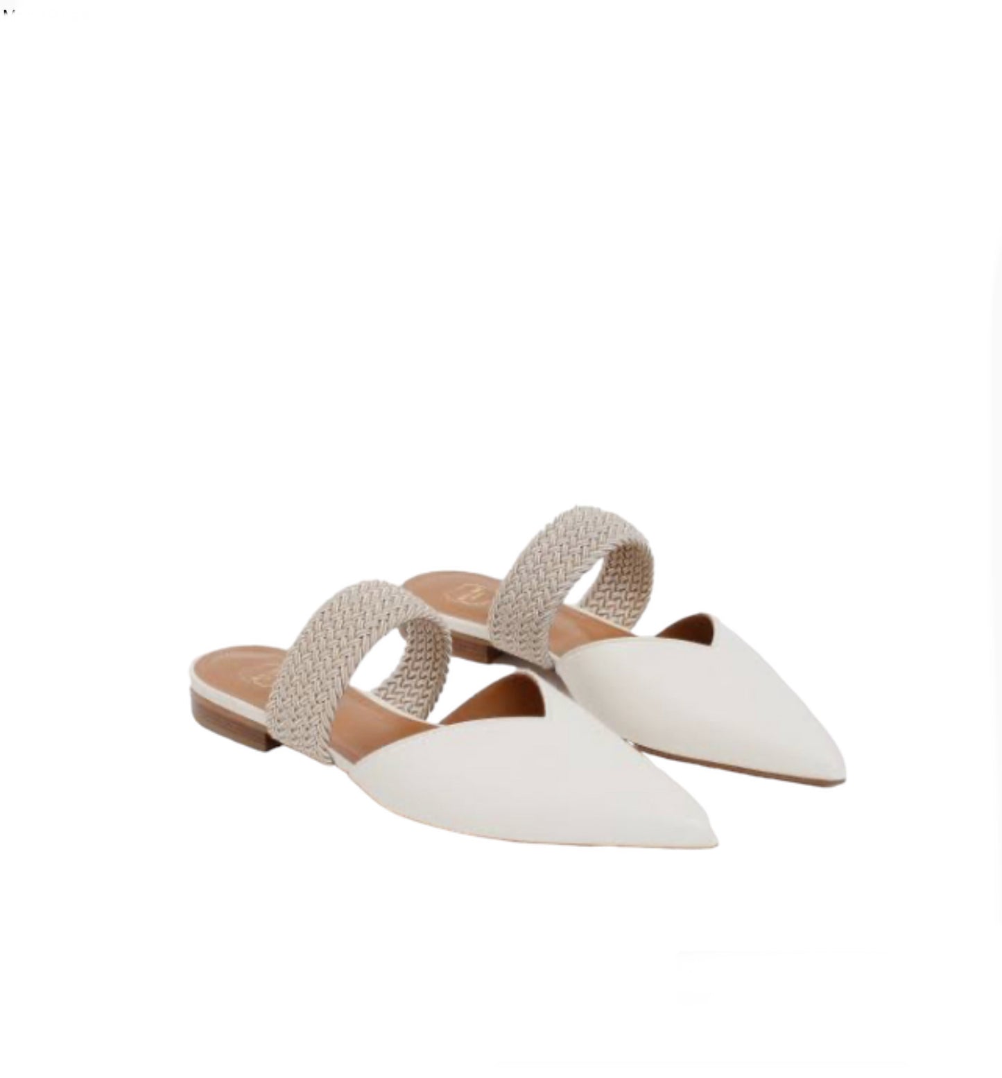 Malone Souliers White Shoes