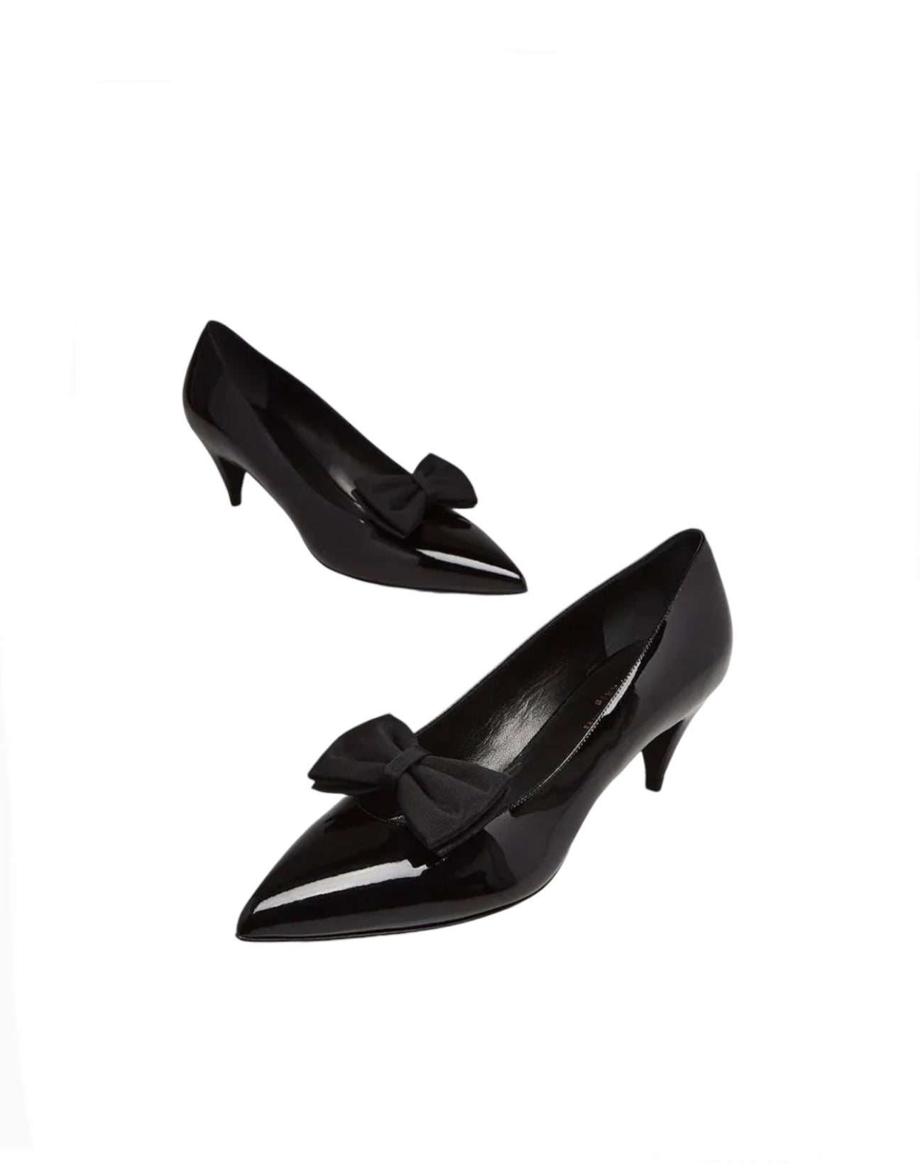 Saint Laurent Patent Bow Shoes