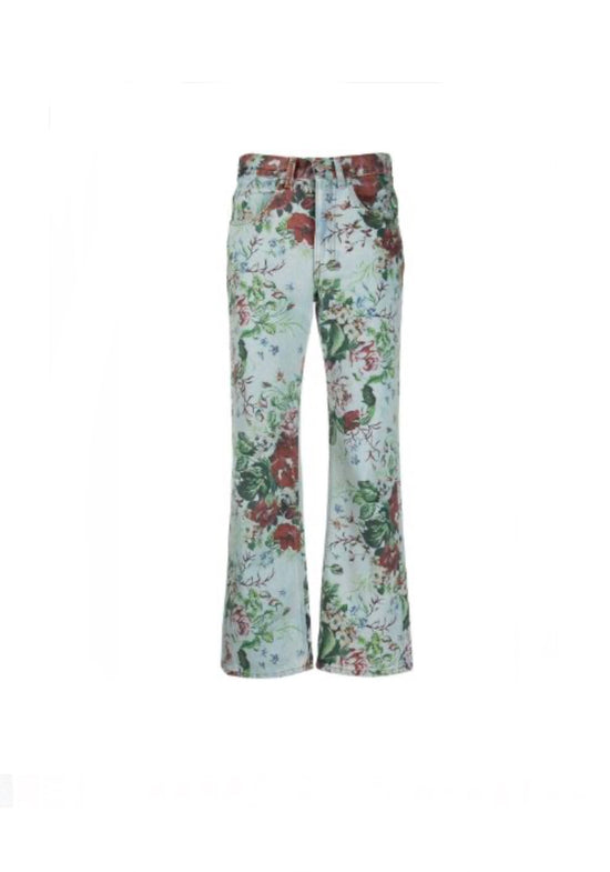 Molly Goddard Floral Jeans - nwt