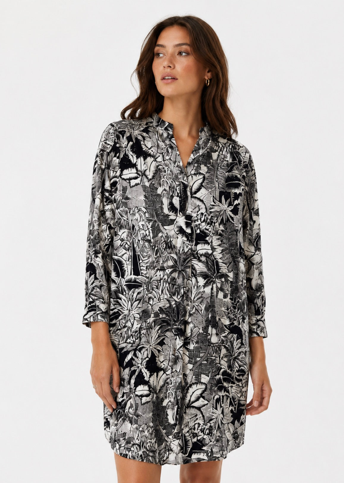 Marc Cain Cotton Tropical Dress