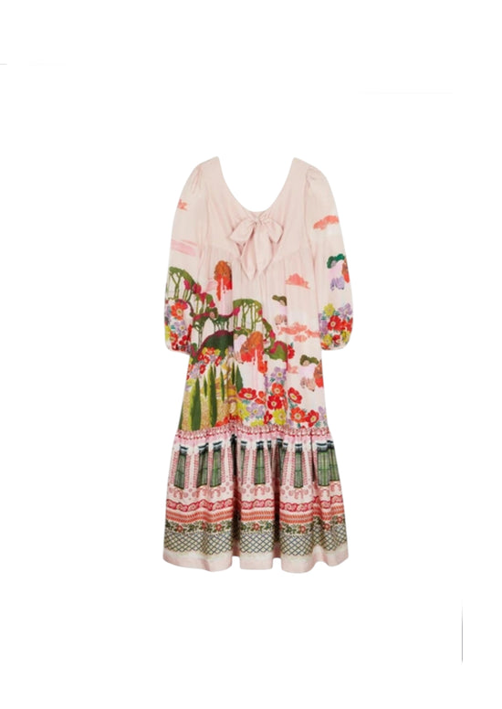 Liberty Pink Silk Dress