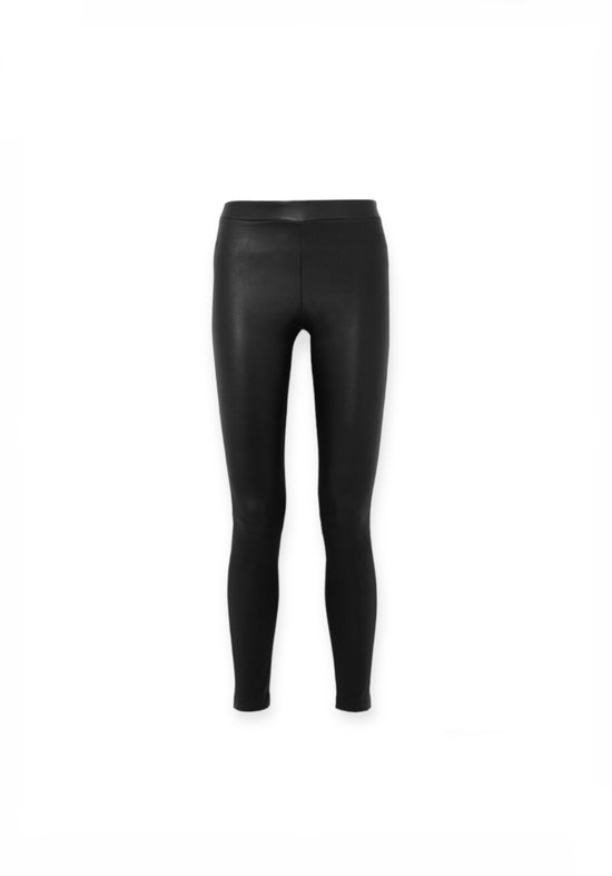 Theory Black Leather Adbelle Leggings