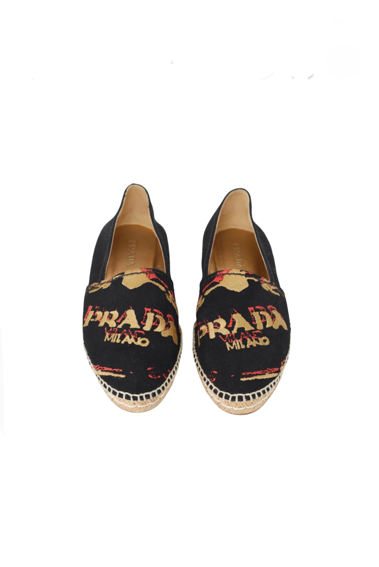 Load image into Gallery viewer, Prada Logo Espadrilles
