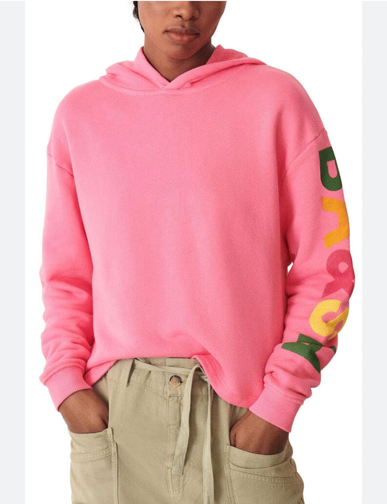 Ba&sh New Wave Pink Hoodie