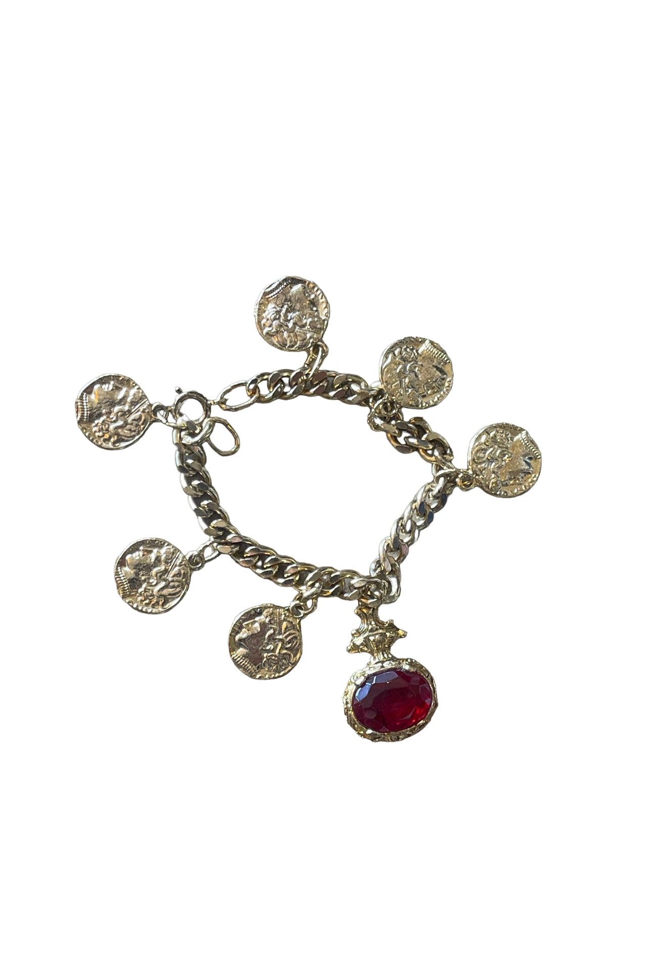 Susan Caplan Vintage Gold Charm Bracelet