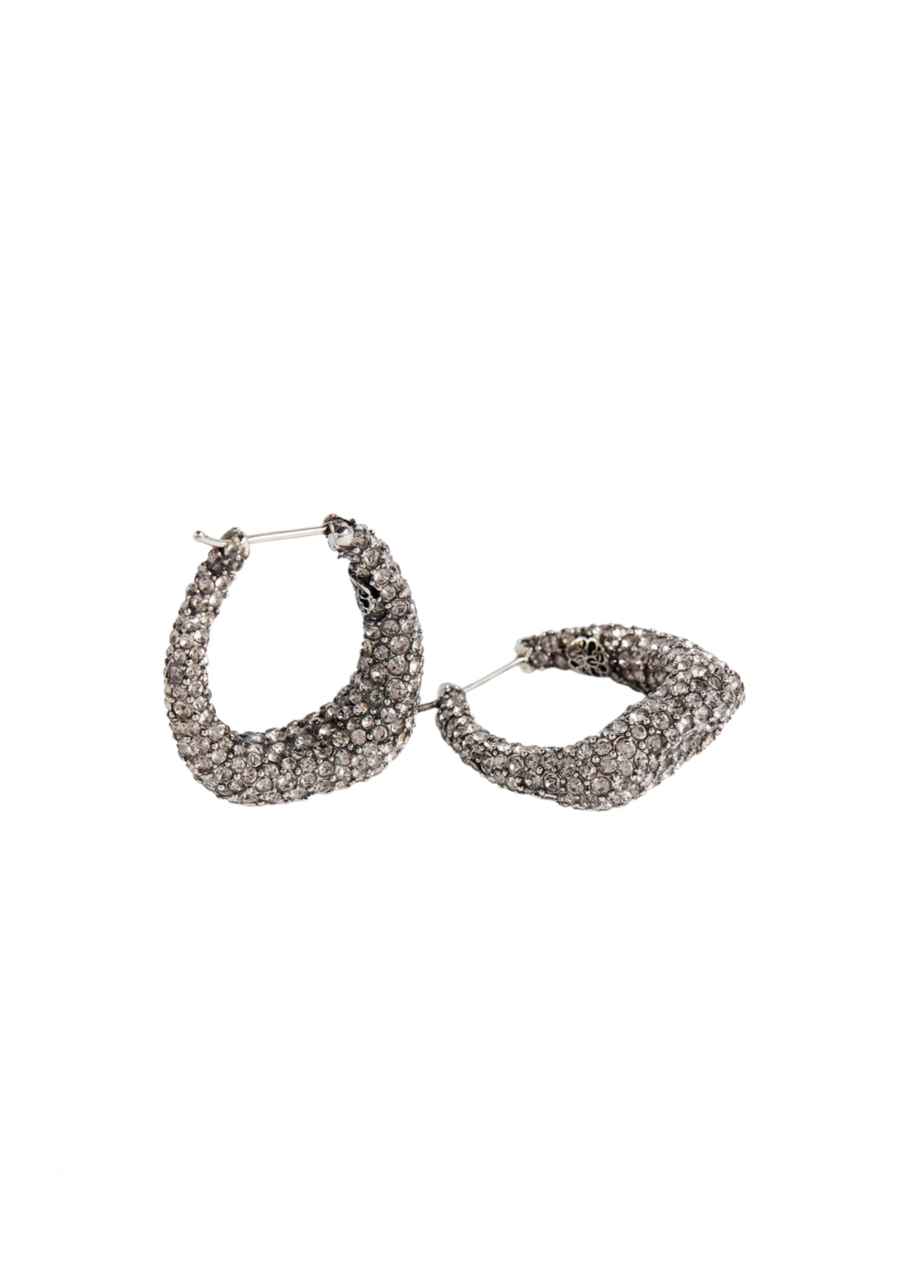 Alexander McQueen Crystal Earrings