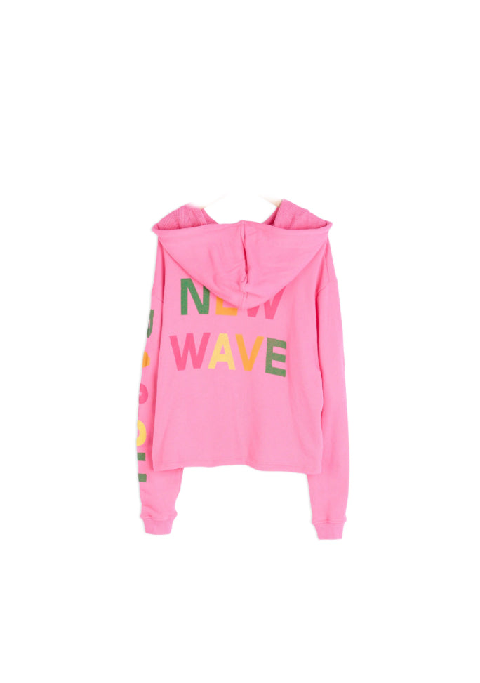 Ba&sh New Wave Pink Hoodie