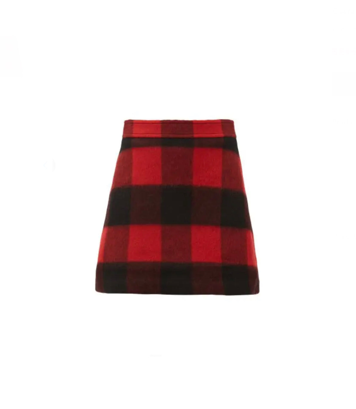 Load image into Gallery viewer, Ganni Wool Plaid Skirt
