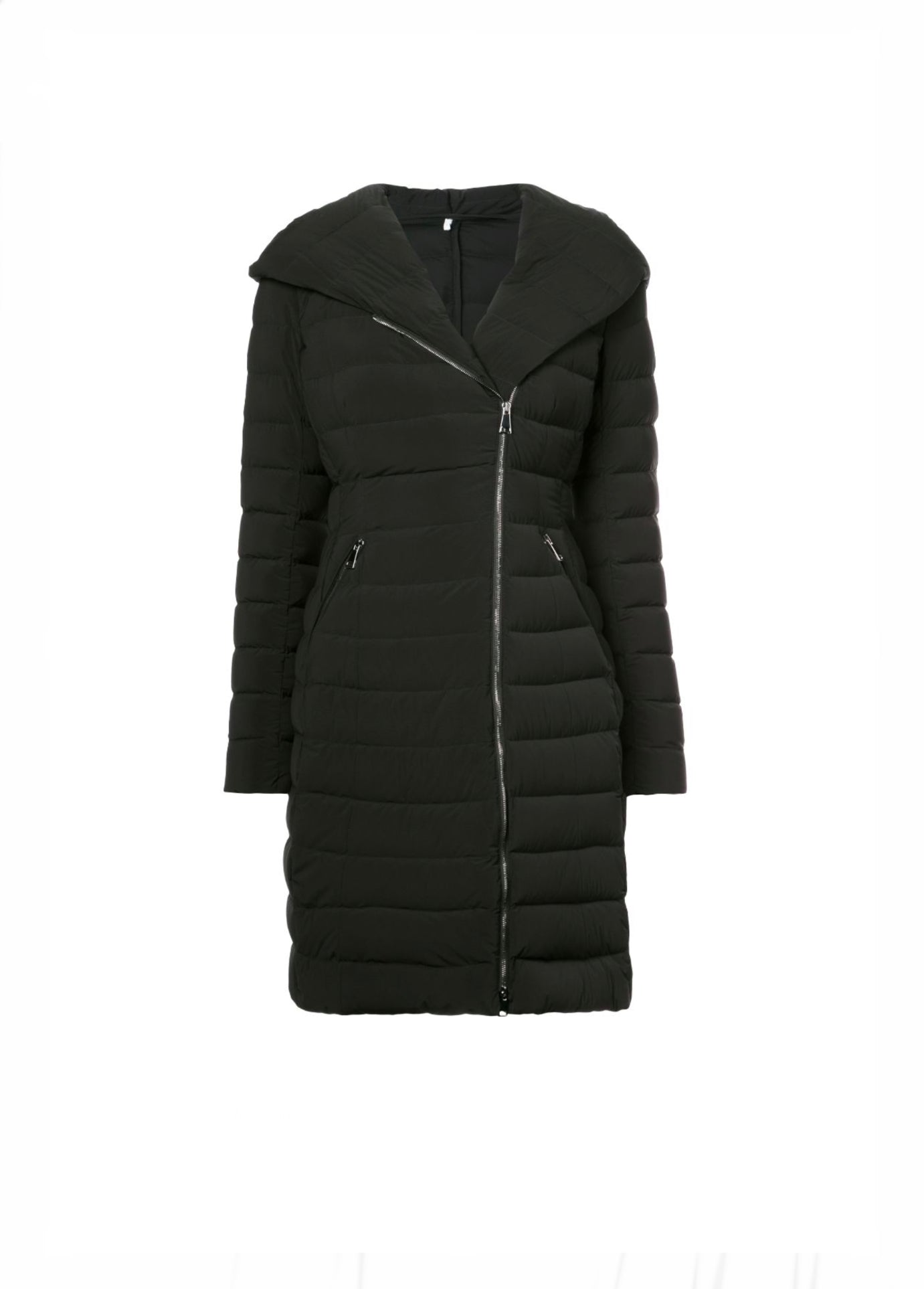 Moncler Black Barge Coat