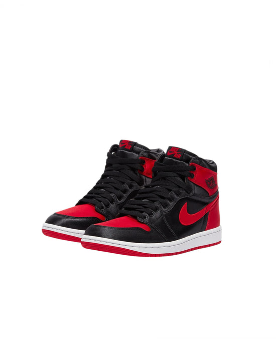 Nike Air Jordan Red Satin Hi Tops - new