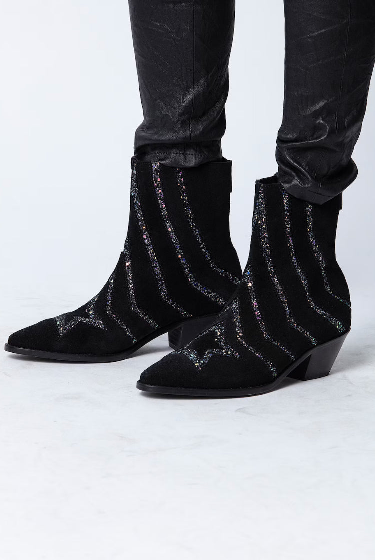 Zadig Voltaire Suede Star Boots