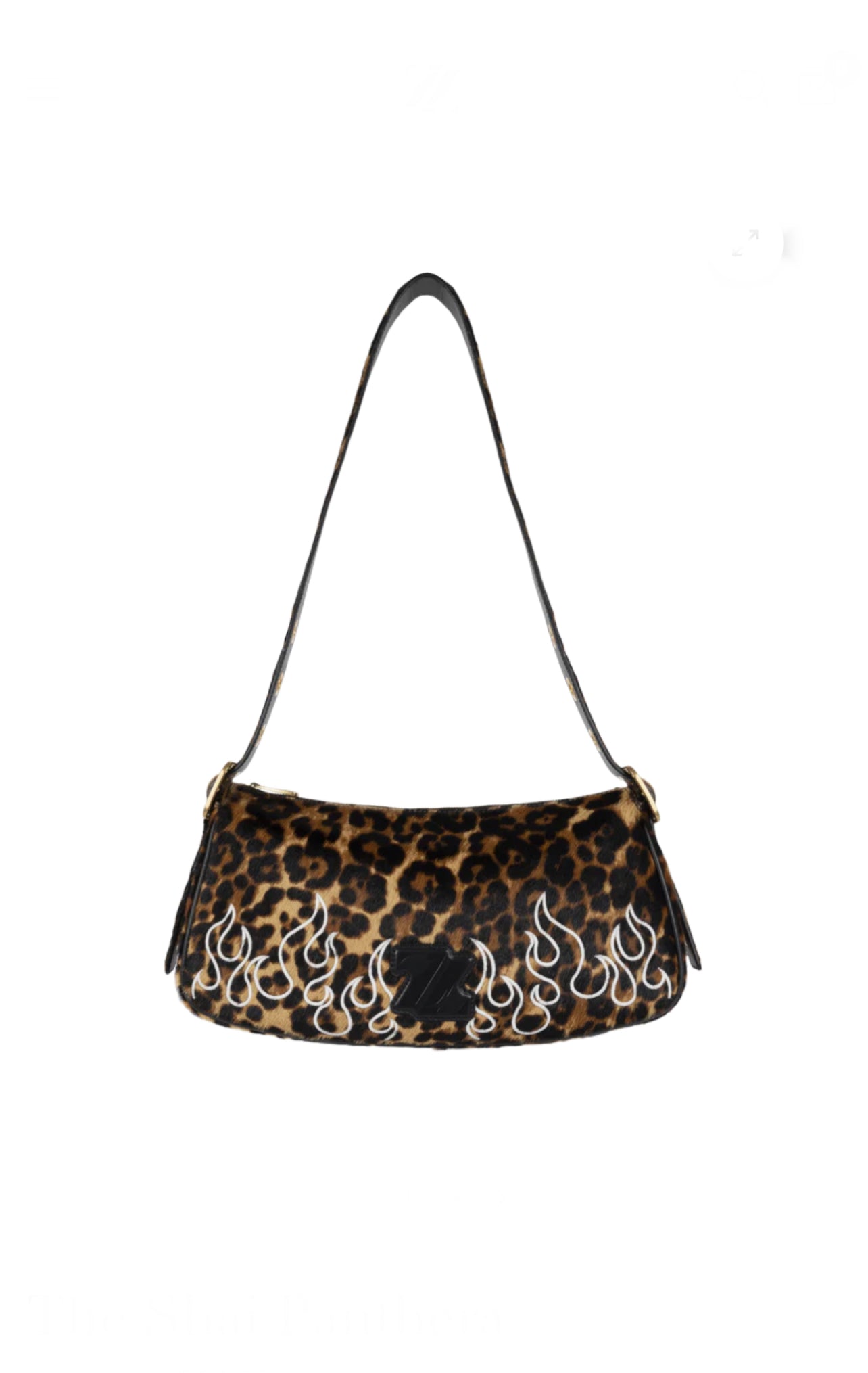 Zola the Label Leopard Bag - new