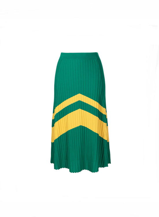 Wales Bonner Ribbed Knitted Skirt