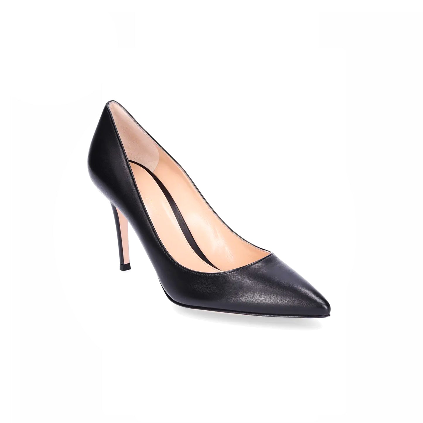 Load image into Gallery viewer, Gianvito Rossi Black Leather Heels
