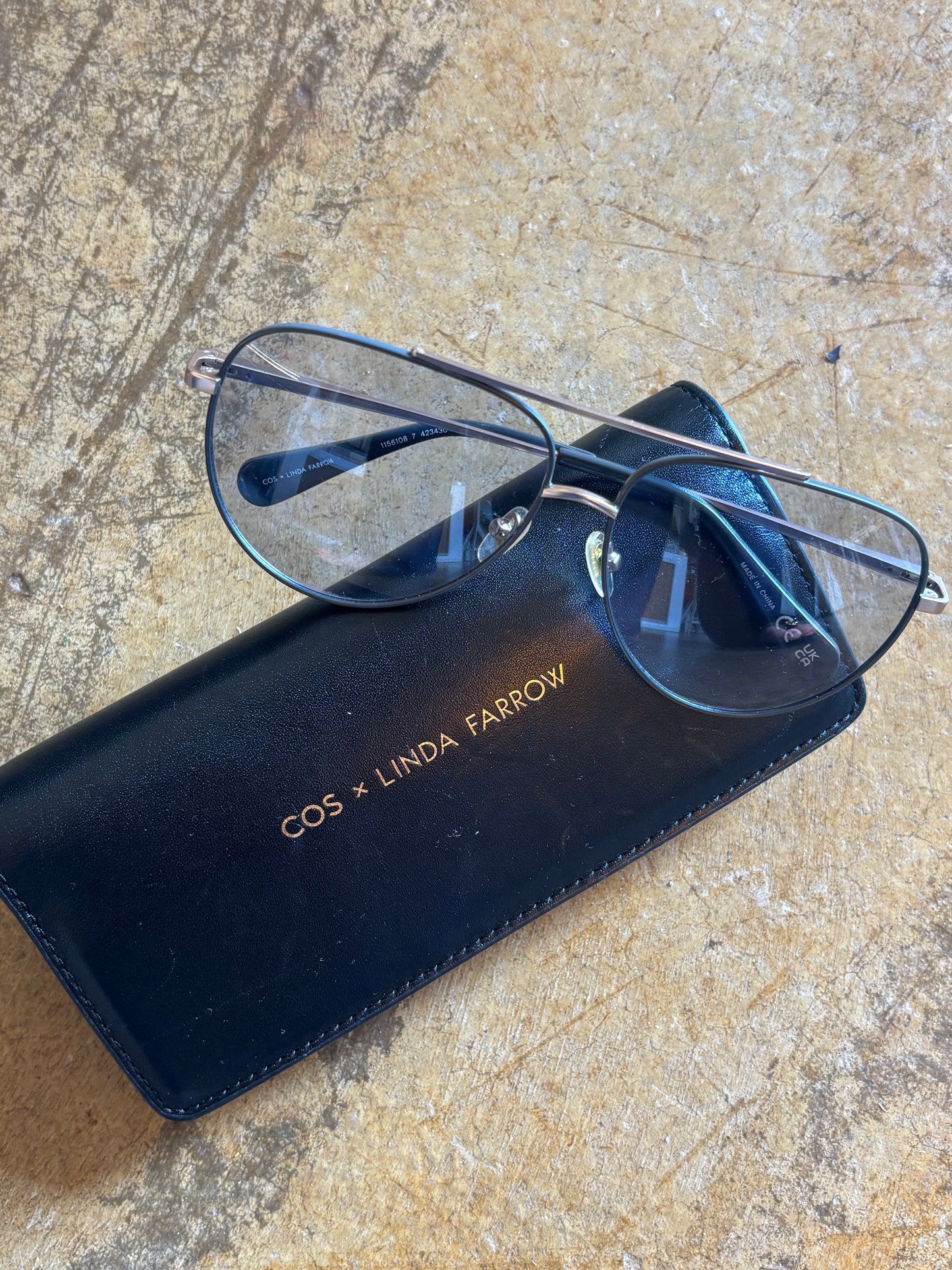 Cos x Linda Farrow Ltd Edition Aviator Sunglasses
