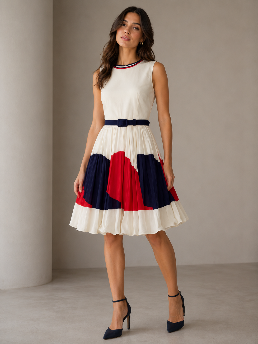 Milly New York Fit and Flare Dress