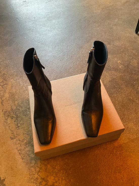 Alohas Nash Black Leather Boots