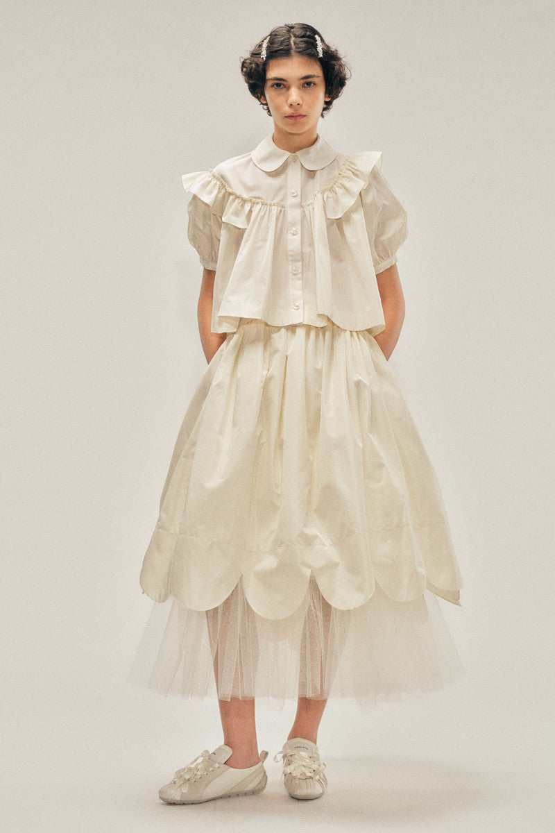 Simone Rocha Petal Hem Skirt