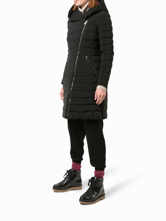 Moncler Black Barge Coat