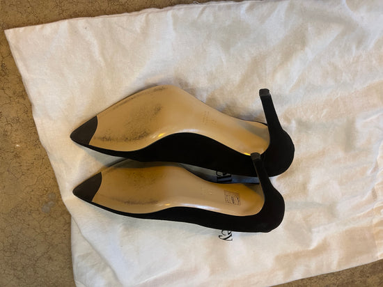 Russell and Bromley Black Suede Heels