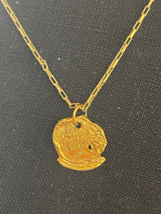 Alighieri Gold Plated Memory Necklace