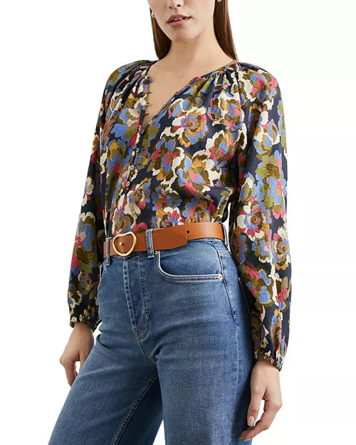 Rails Floral Cotton Blouse - nwt