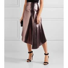 Roland Mouret Gold Shimmer Skirt