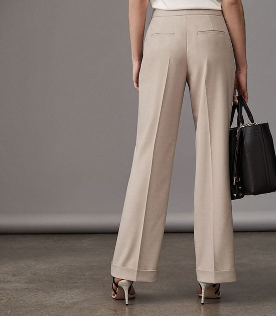 Reiss Cream Trousers