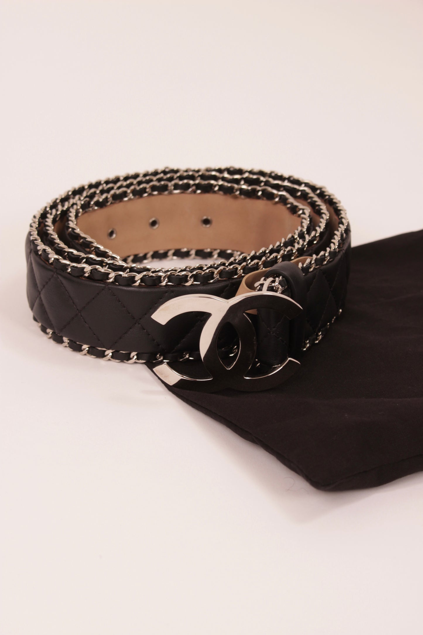 Chanel Quilted Chain belt