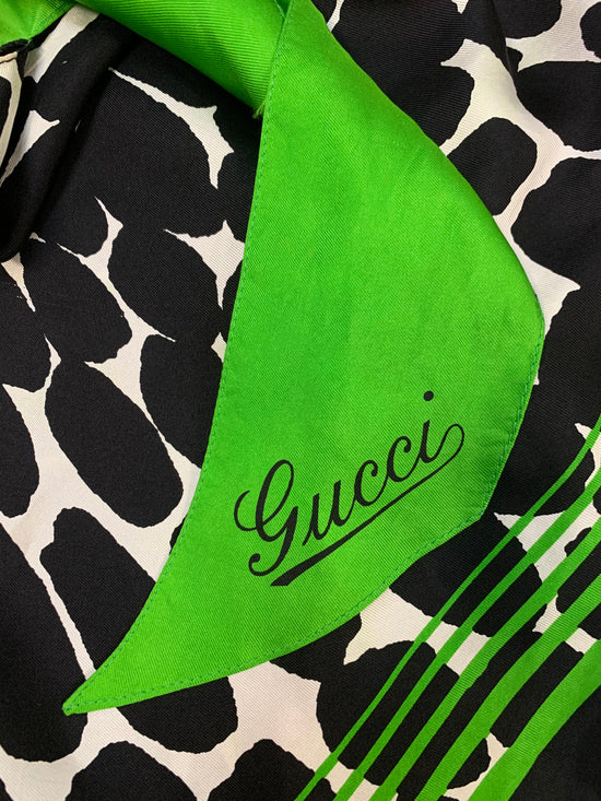 Load image into Gallery viewer, Vintage Gucci 2000s Silk Halterneck Top
