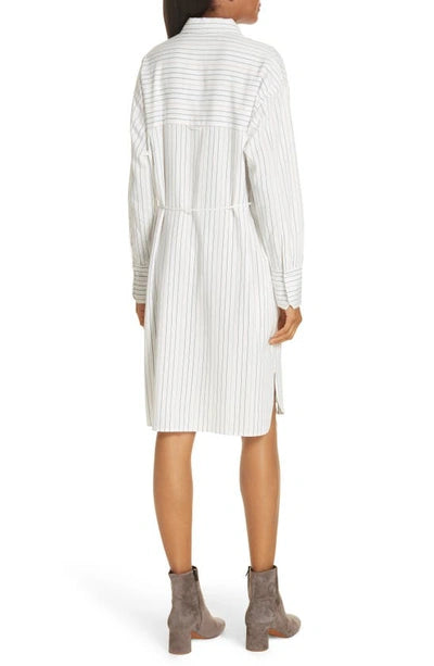 Vince Pinstripe Shirtdress