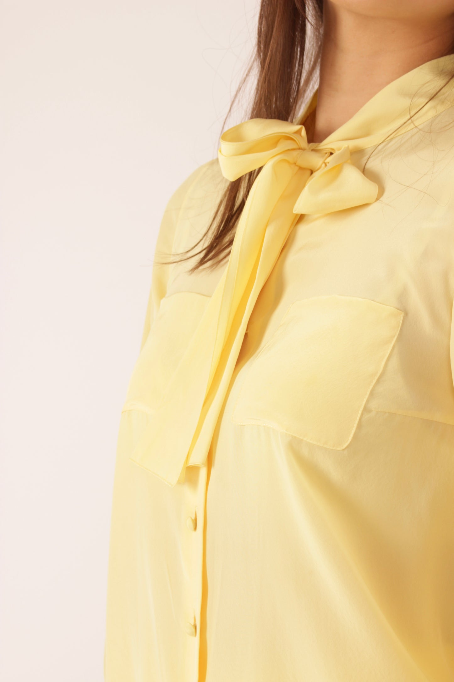 Vintage Louis Vuitton Yellow Silk Suit-NWT