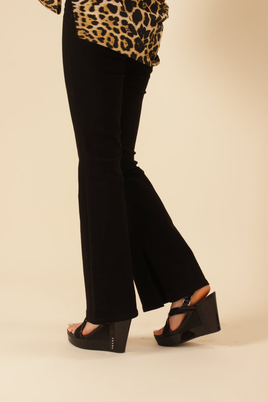 Rag & Bone Black Flared Jeans