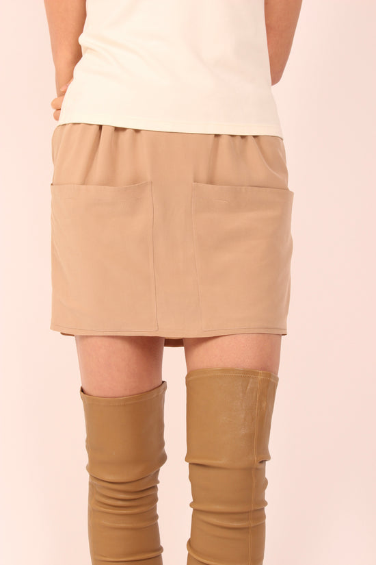 Bottega Veneta Tan Leather Over The Knee Boots