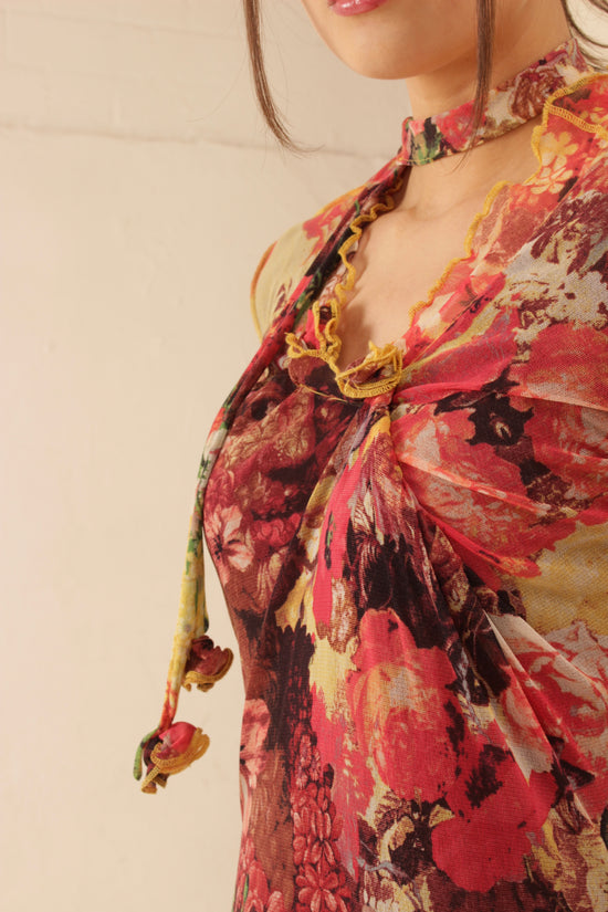 Vintage Jean Paul Gaultier Floral Dress