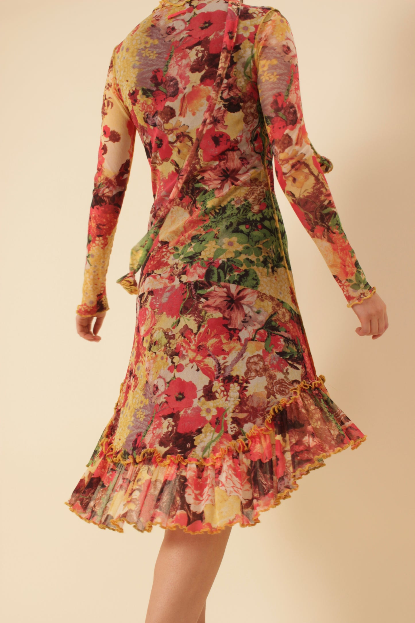 Vintage Jean Paul Gaultier Floral Dress