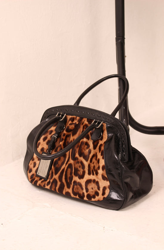 Vintage Dolce & Gabbana Leopard Bag