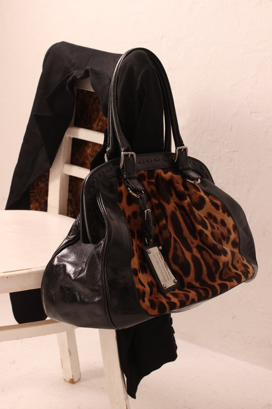 Vintage Dolce & Gabbana Leopard Bag