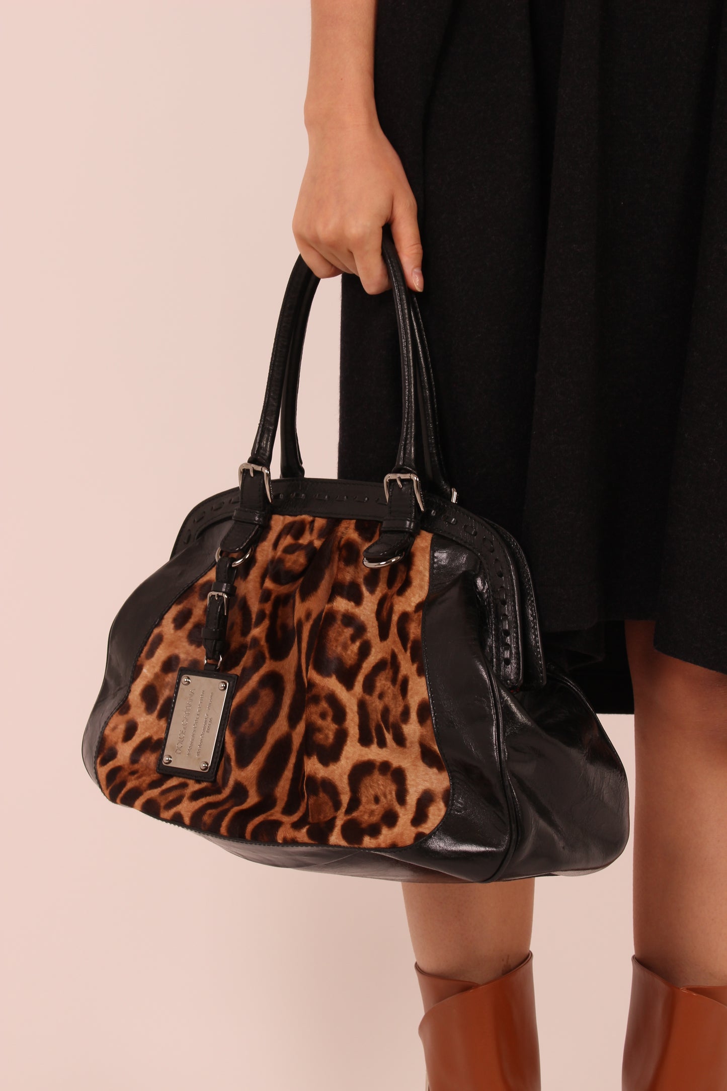 Vintage Dolce & Gabbana Leopard Bag