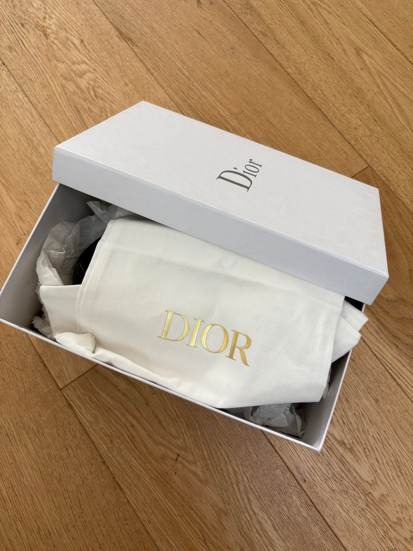 Dior Black Leather Cutout Pumps