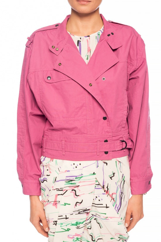 Load image into Gallery viewer, Isabel Marant Etoile Pink Jacket With Epaulettes
