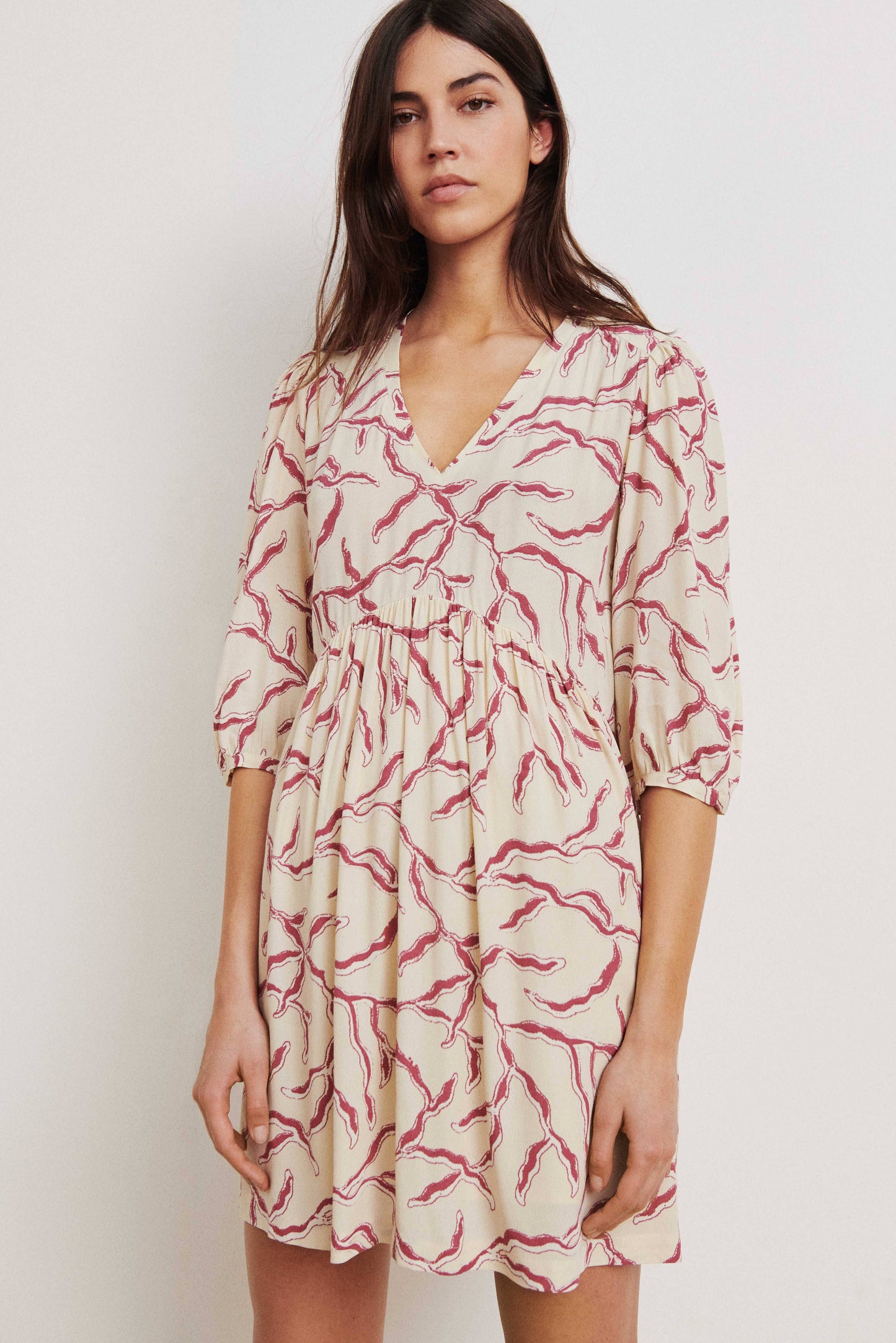 Ba&sh Pink Print Dress