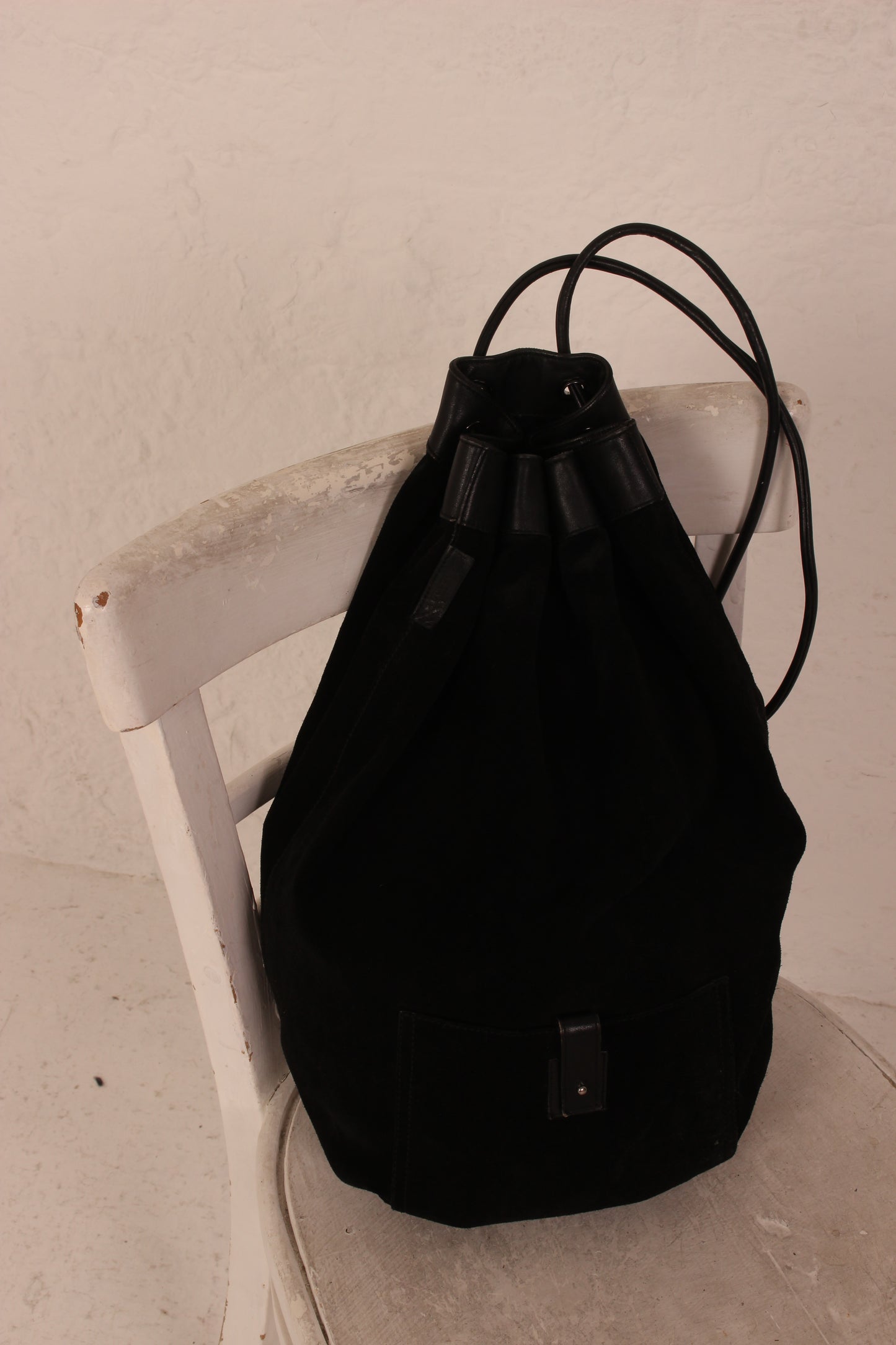 Vintage Gucci Black Backpack